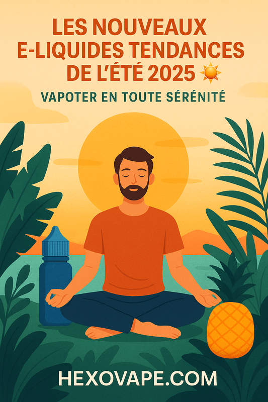 ☀️ Les Nouveaux E-liquides Tendances de l'Été 2025 – Hexovape - Hexovape.com