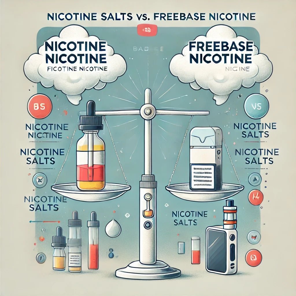 Sel de Nicotine ou Nicotine standard ? Le Guide - Hexovape.com