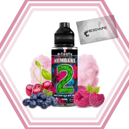 2 100ml - Numbers - Hexovape - E - liquide - Numbers - 100ml