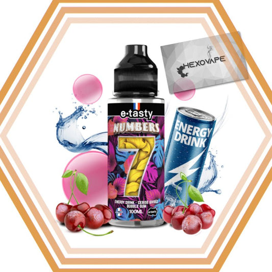 7 100ml - Numbers - Hexovape - E - liquide - Numbers - 100ml