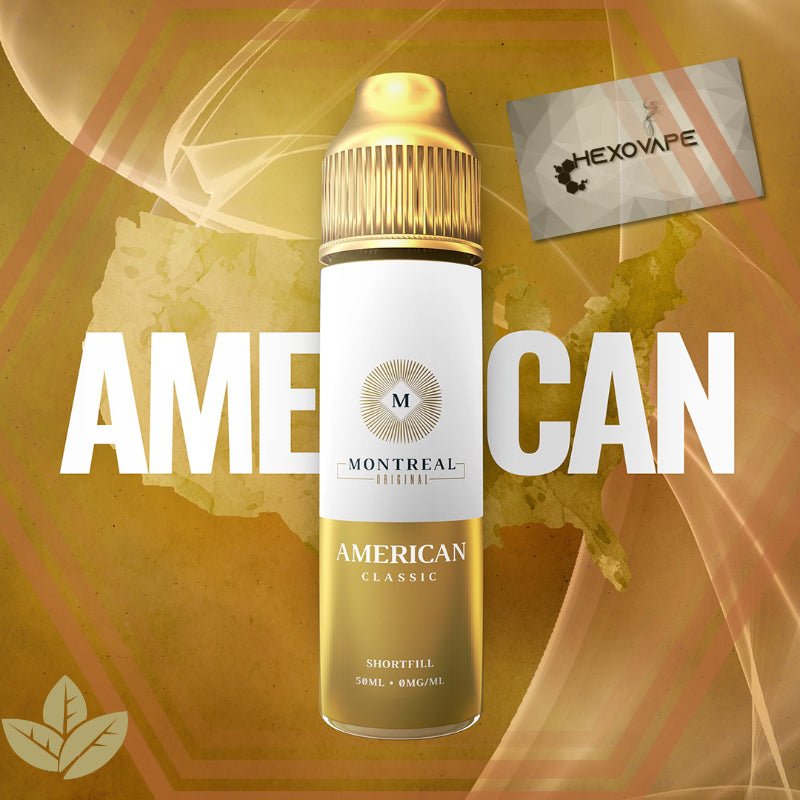 American Classic 50ml - Montreal International - Hexovape Hexovape.com American Classic 50ml - Montreal International - Hexovape Hexovape.com