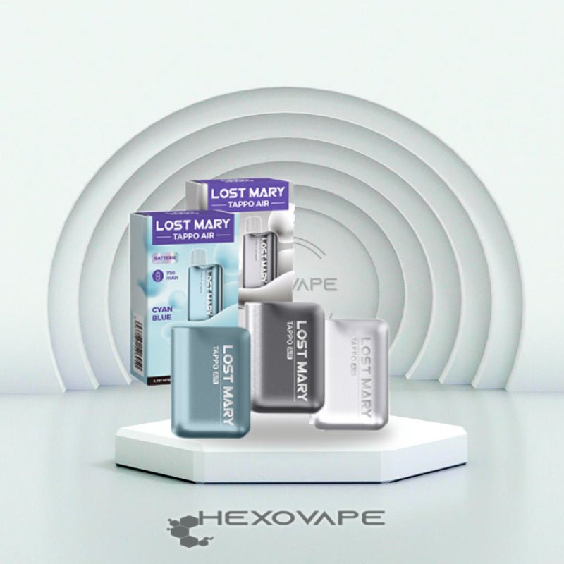 Batterie Tappo Air dition Limite - Lost Mary |Rechargeable |Hexovape Hexovape.com Batterie Tappo Air dition Limite - Lost Mary |Rechargeable |Hexovape Hexovape.com
