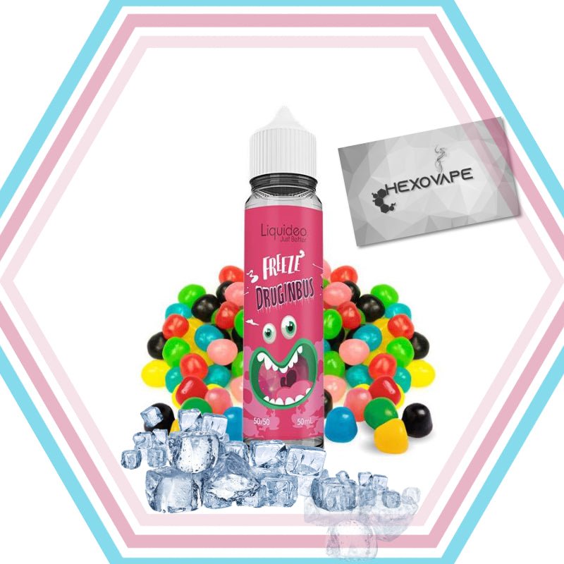 Freeze Druginbus 50ml E-liquide Bonbon Frais | Liquideo Hexovape.com Freeze Druginbus 50ml E-liquide Bonbon Frais | Liquideo Hexovape.com