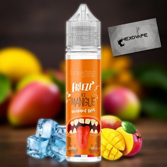 Freeze Ice Mangue 50ml - Liquideo - Hexovape - E - liquide - Liquidéo - 50ml
