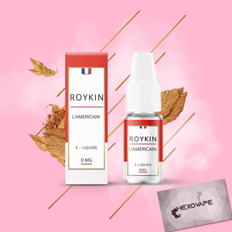 L'Amricain 10ml E-liquide Classic Blond CE | Roykin Hexovape.com L'Amricain 10ml E-liquide Classic Blond CE | Roykin Hexovape.com