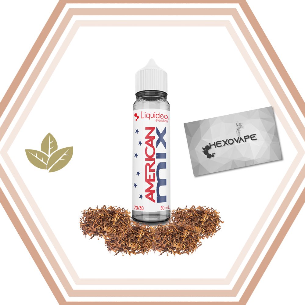 American Mix 50ml E-liquide Tabac Blond | Liquido Hexovape.com American Mix 50ml E-liquide Tabac Blond | Liquido Hexovape.com
