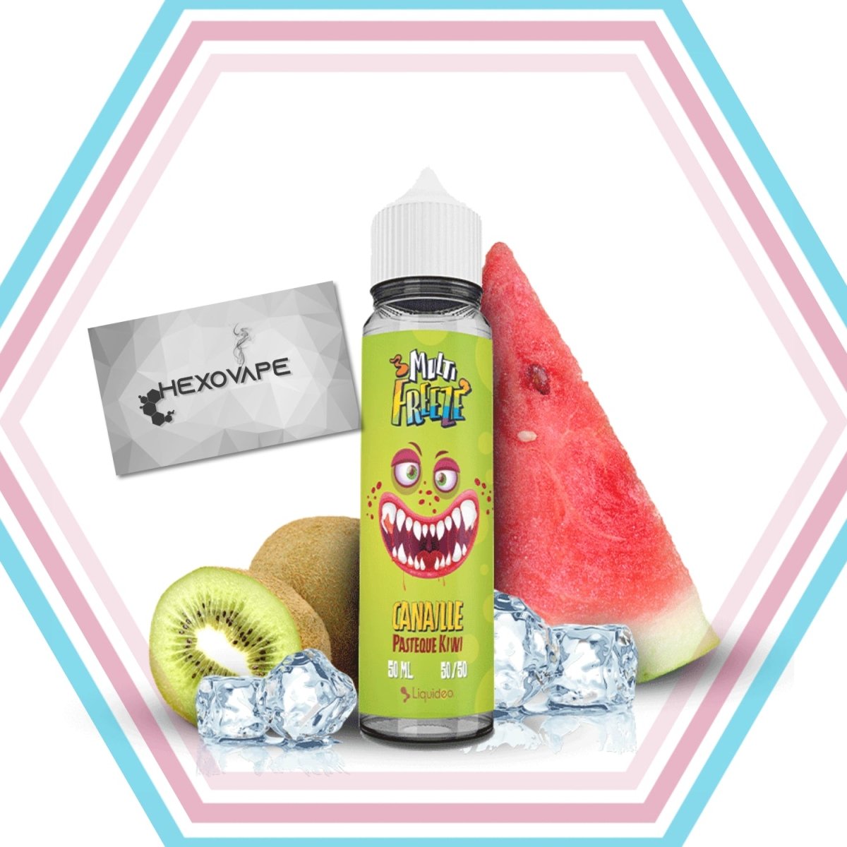 Canaille 50ml E-liquide Pastque Kiwi Givr | Liquideo Hexovape.com Canaille 50ml E-liquide Pastque Kiwi Givr | Liquideo Hexovape.com