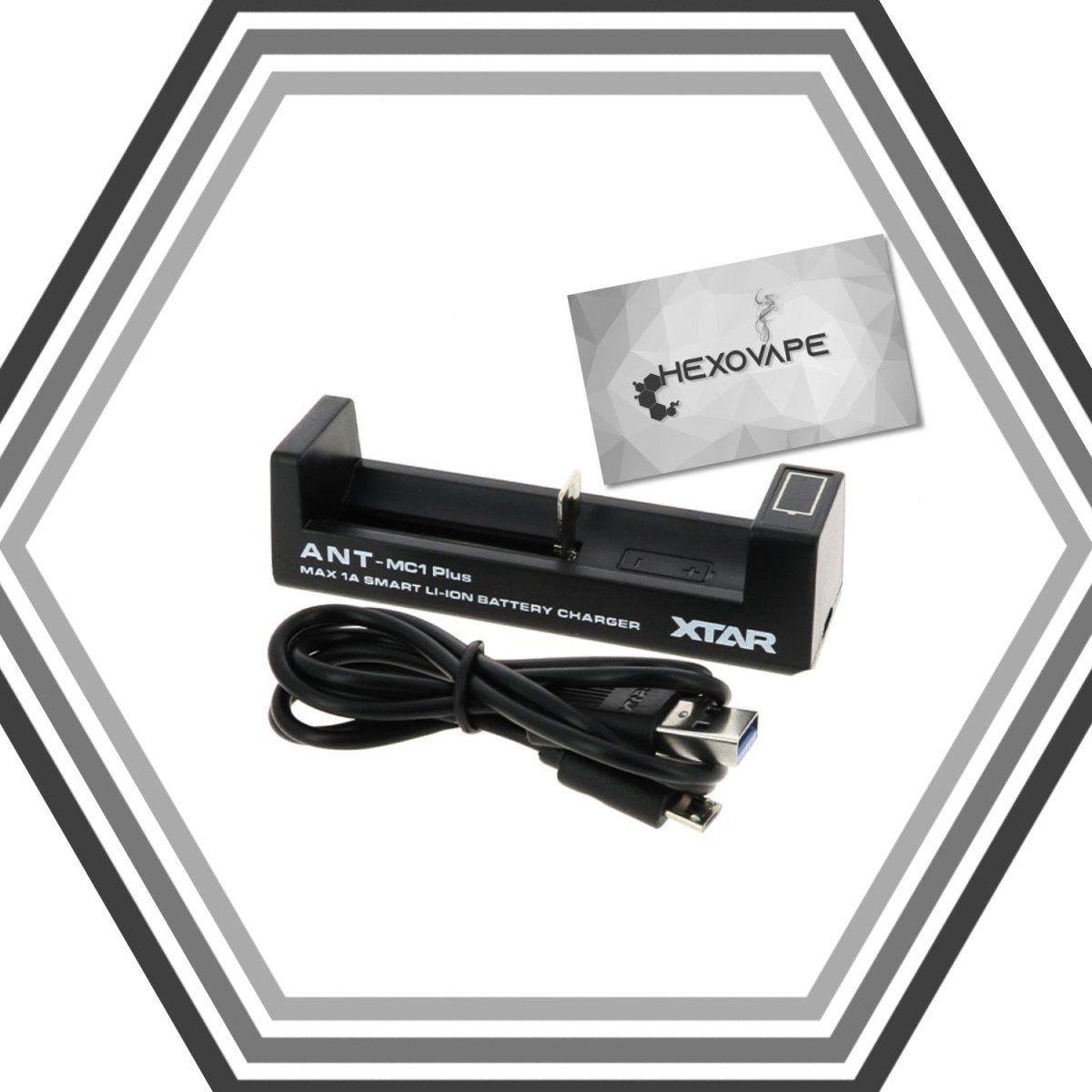 Xtar MC1 Plus  Chargeur 1 Accu Rapide CE | Format Pocket  Hexovape.com