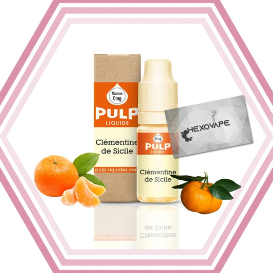 Clémentine de Sicile - Pulp - Hexovape - E - liquide - Pulp - 10ml