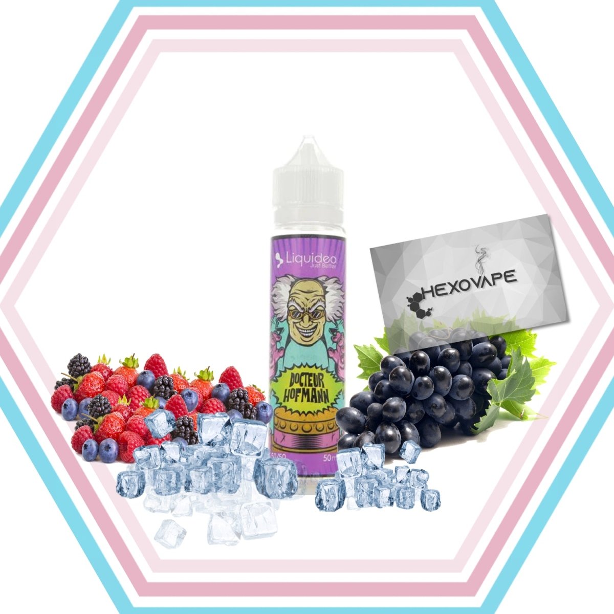 Dr Hofmann 50ml – E-liquide Acidulé Psyché
