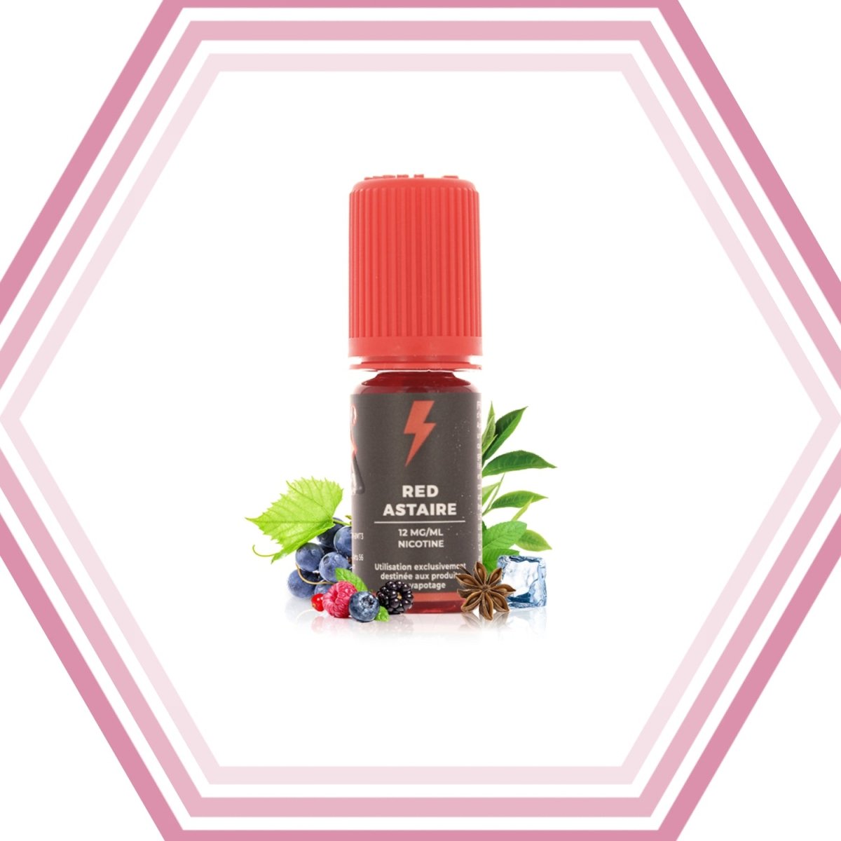 Red Astaire 10ml – E-liquide Fruits Rouges CE
