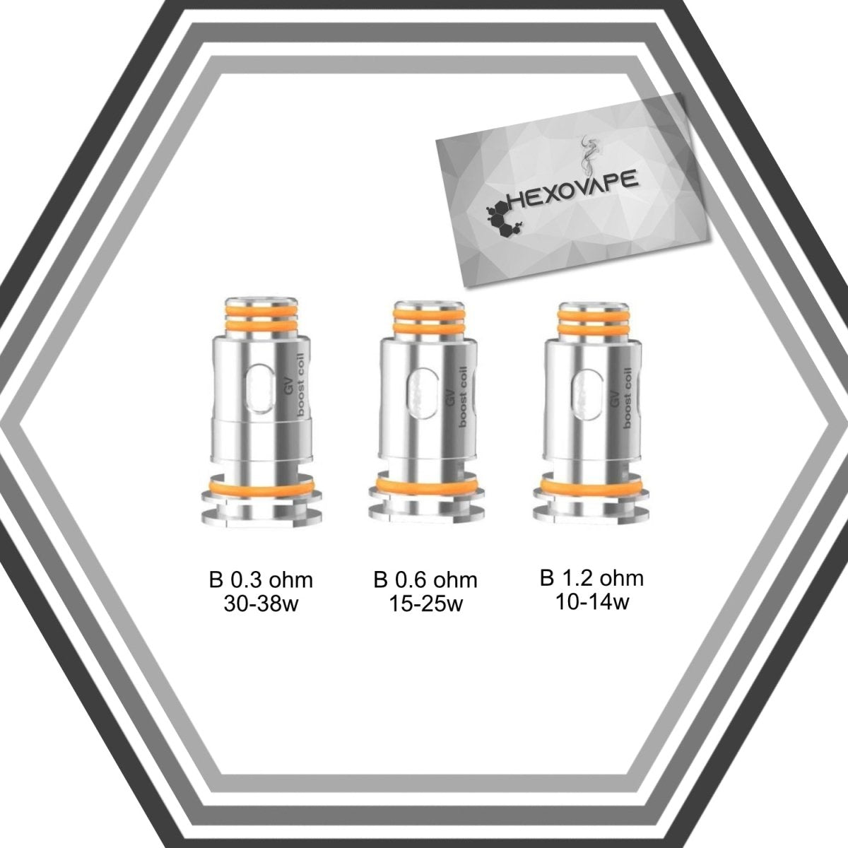 Résistances B Series Geekvape – Coils MTL & RDL CE – Hexovape.com