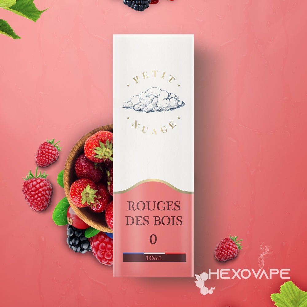 Rouges des Bois - Petit Nuage | E-liquide Fruité