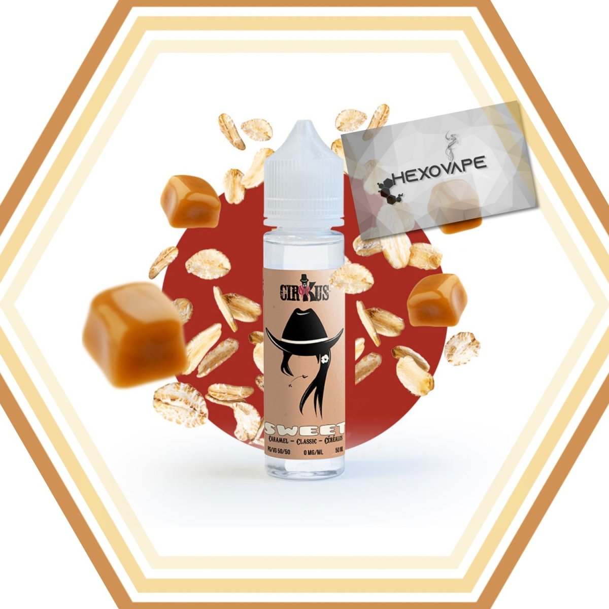 Sweet 50ml  Tabac Caramel Crales | VDLV Classic Wanted  Hexovape.com
