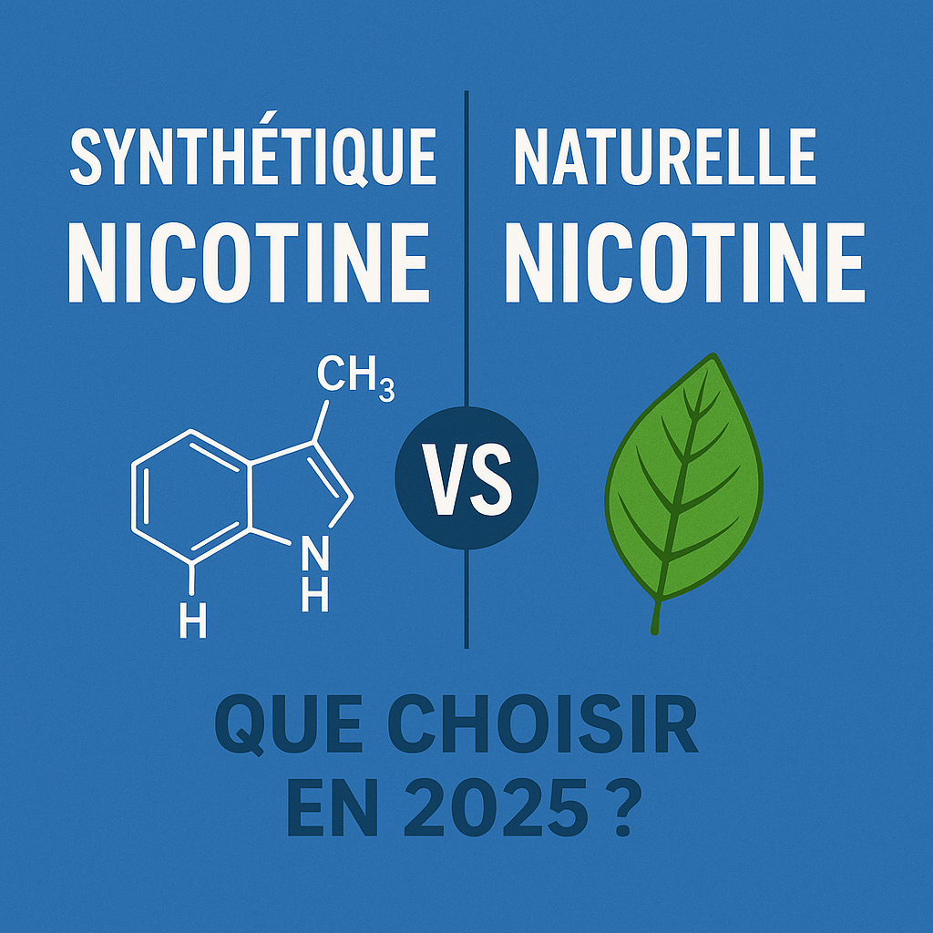 Nicotine synthétique vs naturelle : le comparatif ultime 2025 | Hexovape - Hexovape.com