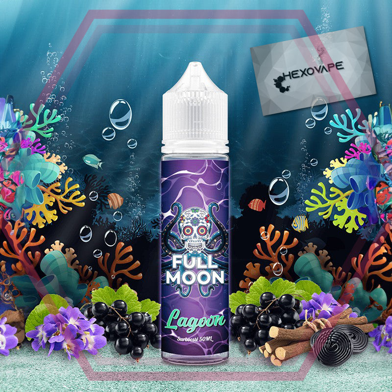 Eliquide Lagoon-50ml Full Moon Abyss Hexovape Pas cher sans nicotine