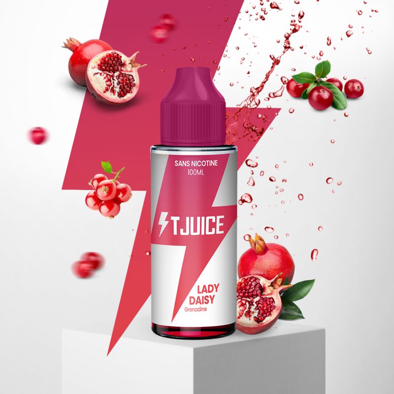 Eliquide lady-daisy-100ml-tjuice-new-collection Hexovape Pas cher