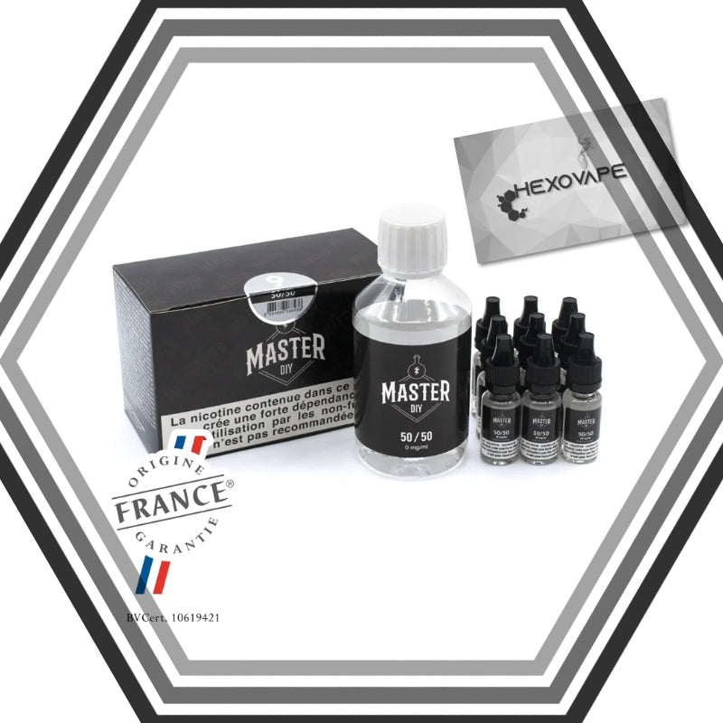 Pack DIY 200ml 50/50 9mg - Master DIY