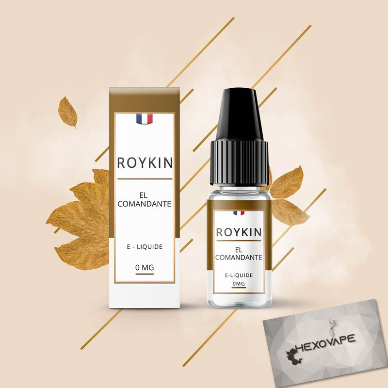 Eliquide Cigarette électronique roykin el comandante 10 ml 