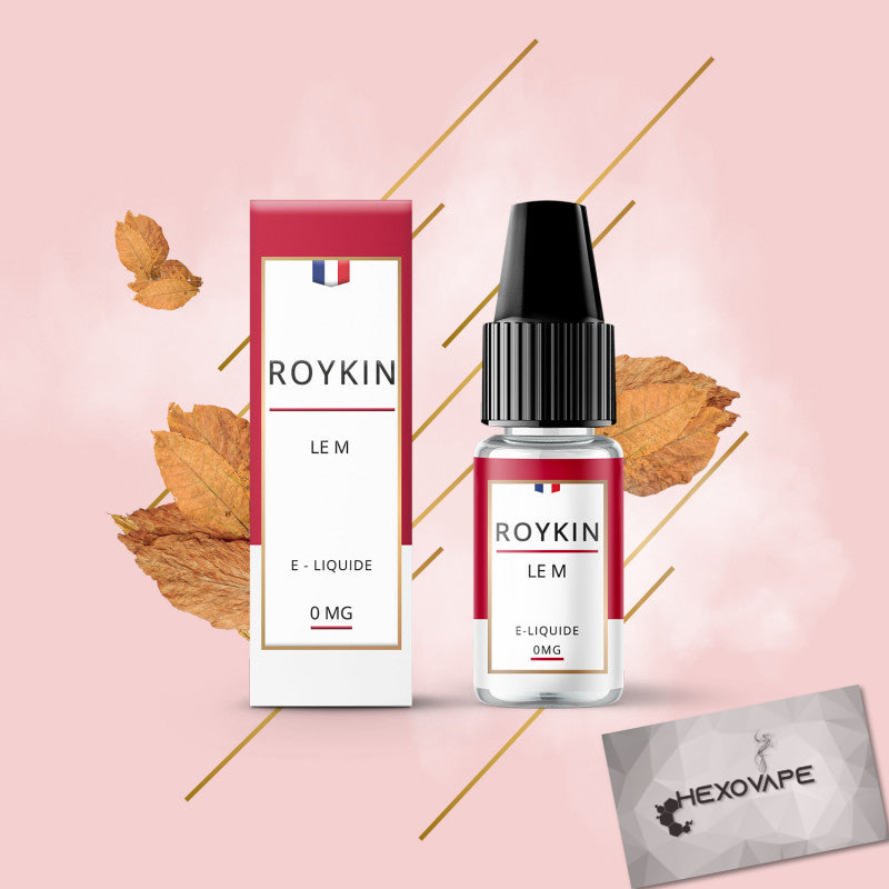 Eliquide Cigarette électronique roykin le m 10 ml 