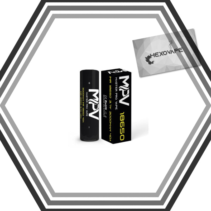 Accu MPV 18650 - 3000 mAh - Hexovape - Piles et batteries multiusages - MPV - Accu