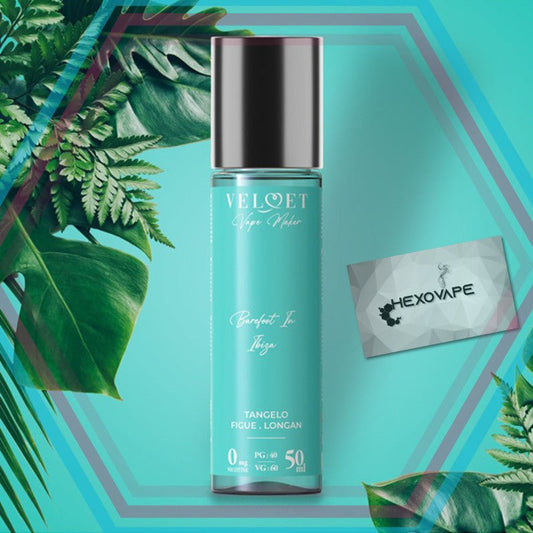 Barefoot In Ibiza 50ml - Velvet - Hexovape - E - liquide - Vape Maker - 50ml
