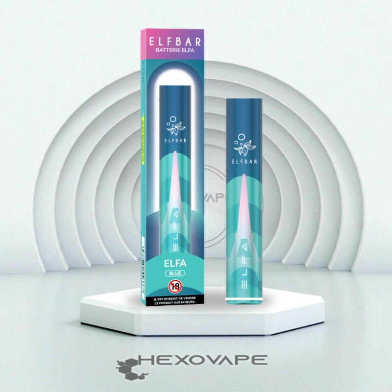 Batterie elfa pro edition limitée Blue elfbar elf bar puff