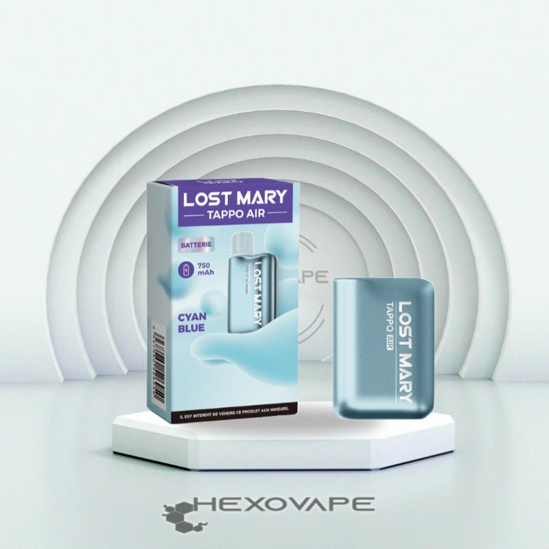 Lost Mary Tappo Air Cyan blue puff rechargeable edition limitée