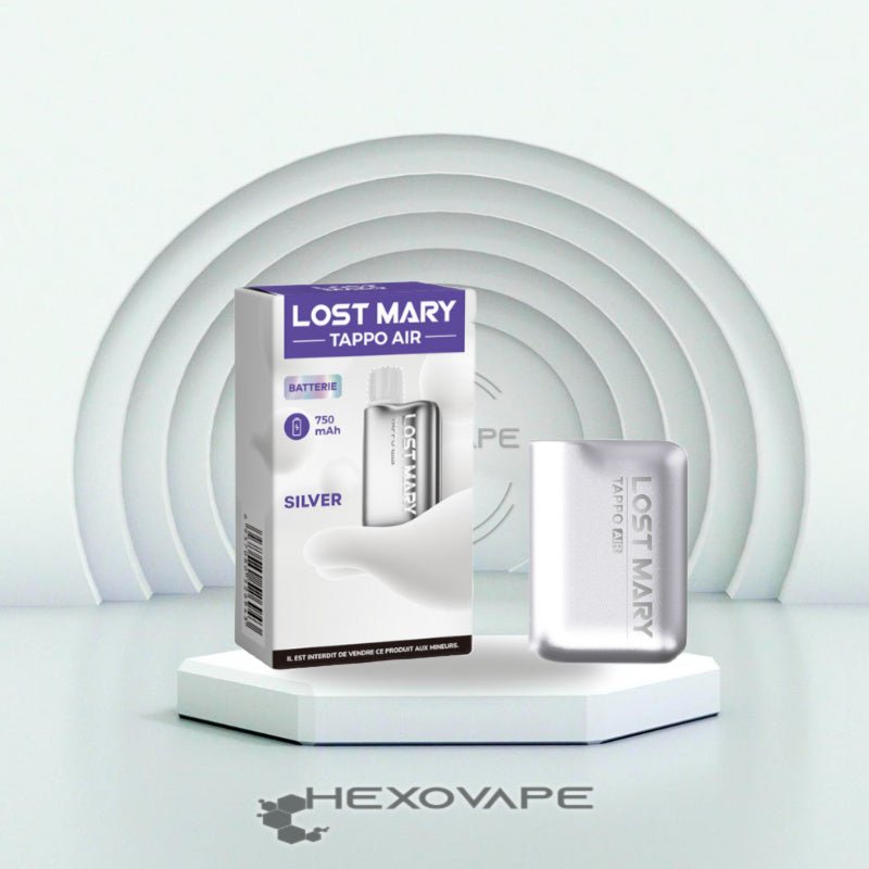 Batterie Tappo Air dition Limite - Lost Mary |Rechargeable |Hexovape Hexovape.com Batterie Tappo Air dition Limite - Lost Mary |Rechargeable |Hexovape Hexovape.com
