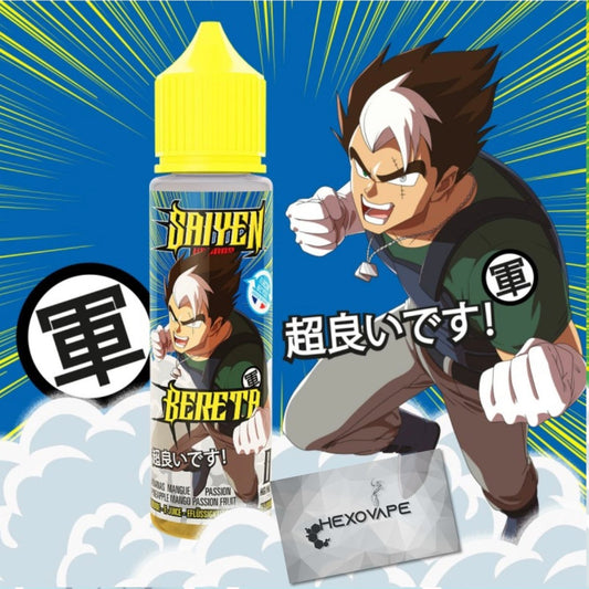 Bereta 50ml - Saiyen Vapor - Hexovape - E - liquide - Swoke - 50ml