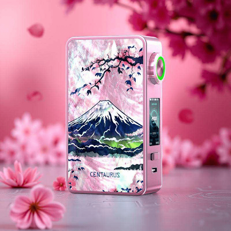 Box Centaurus M200 Sakura Fuji Lost Vape édition limitée florale Hexovape