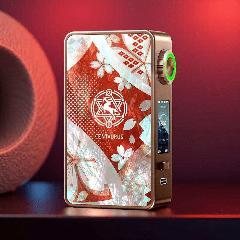 Box Centaurus M200 Sakura Waltz Lost Vape édition japonaise florale Hexovape