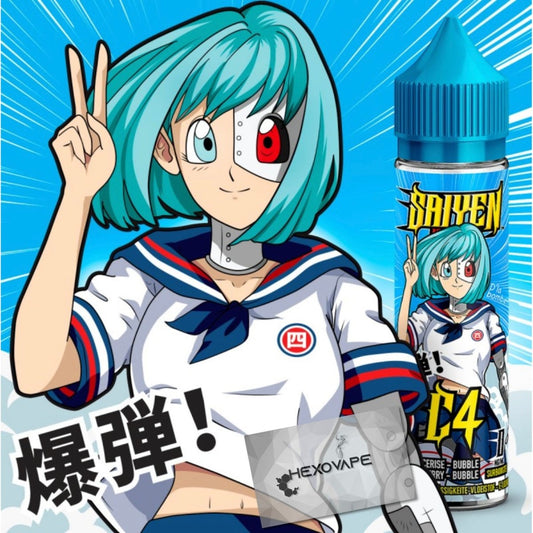 C4 50ml - Saiyen Vapor - Hexovape - E - liquide - Swoke - 50ml