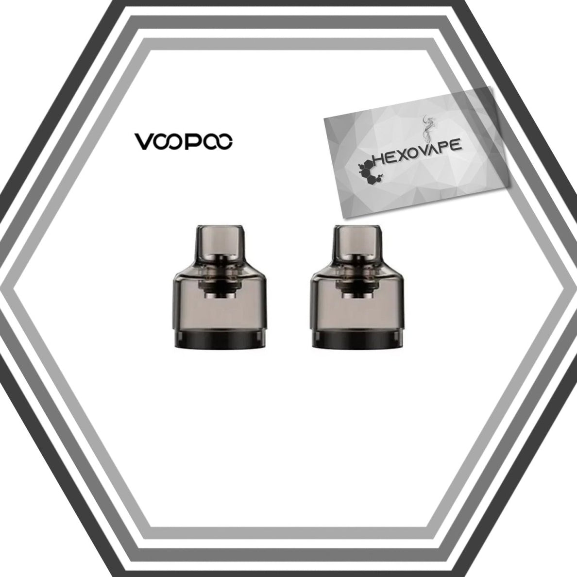 Cartouches vides PNP (x2) - Voopoo Hexovape.com Cartouches vides PNP (x2) - Voopoo Hexovape.com