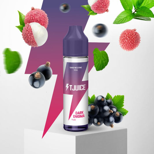 Eliquide Cigarette électronique Dark enigma 50 ml Tjuice