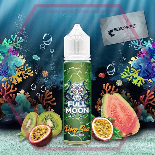 Eliquide Deep-sea_50ml full moon Hexovape Pas cher sans nicotine