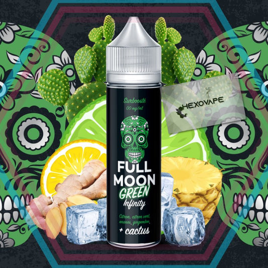 Green Infinity 50ml - Full Moon - Hexovape - E - liquide - Full Moon - 50ml