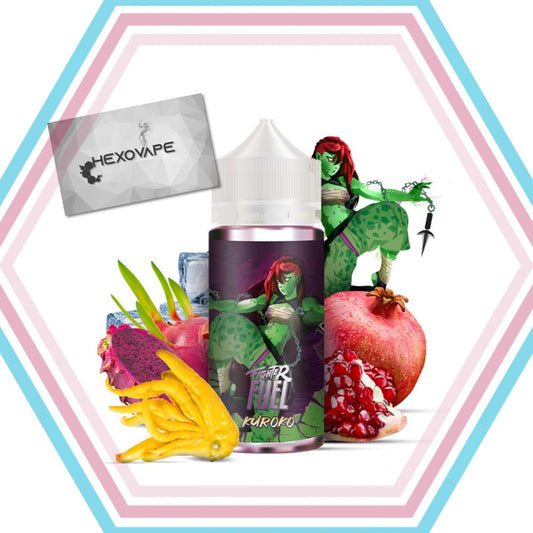 Kuroko 100ml - Fighter Fuel - Hexovape - E - liquide - Fighter Fuel - 100ml