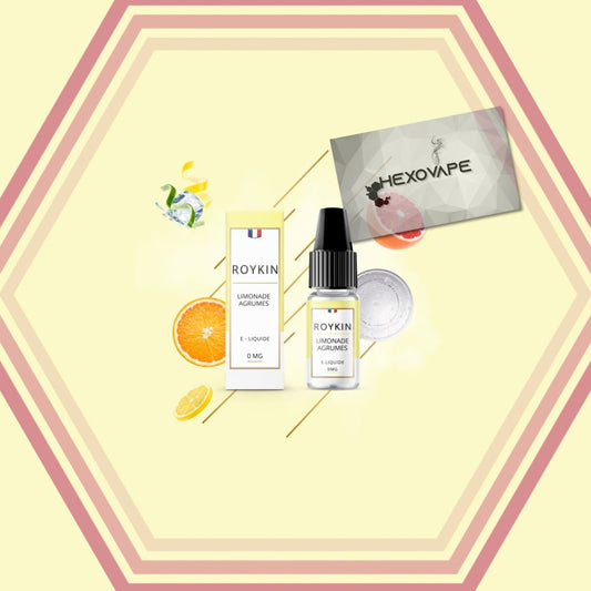 Eliquide Cigarette électronique Limonade agrume roykin
