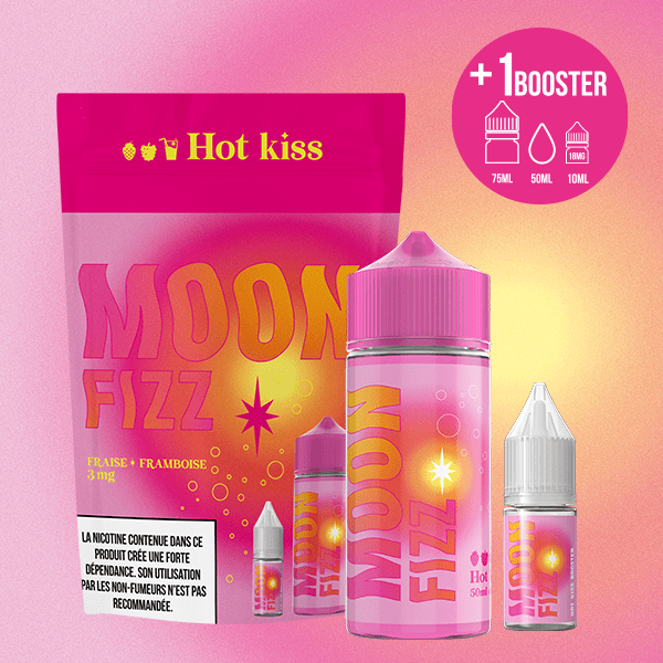 Eliquide Cigarette électronique Hexovape moon fizz hot kiss 50 ml