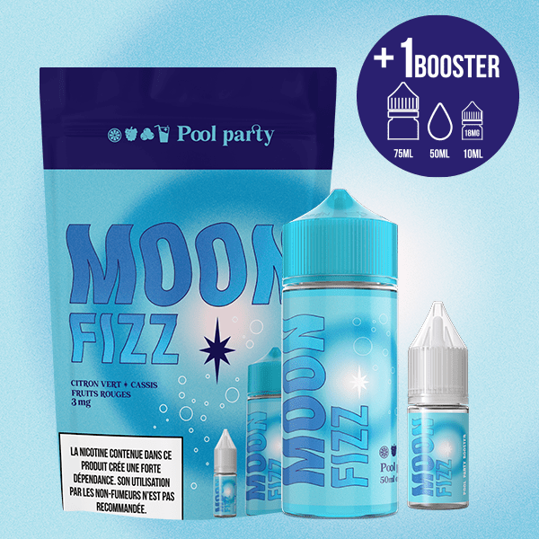 Eliquide Cigarette électronique Hexovape moon fizz pool party 50 ml