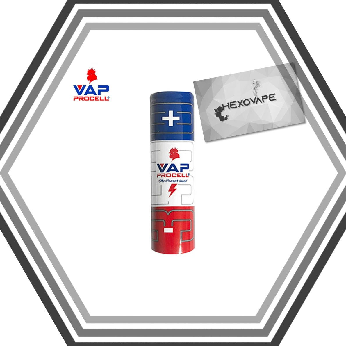 Accu vap procell 18650 cigarette électronique