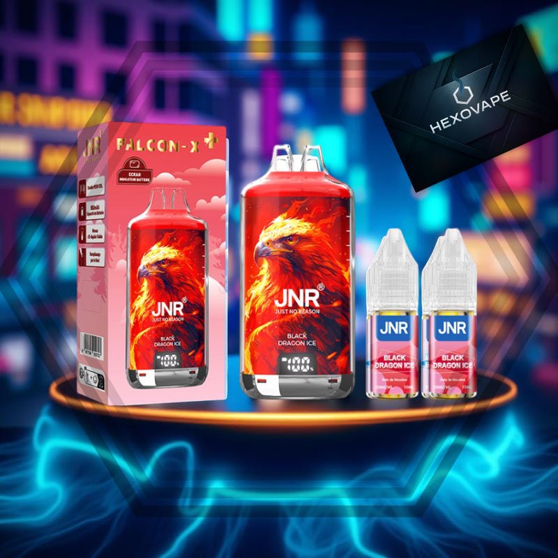 Puff Rechargeable JNR 28 000 bouffes | Just no Reason - Dragon Noir Glac Puff Rechargeable JNR 28 000 bouffes | Just no Reason - Dragon Noir Glac
