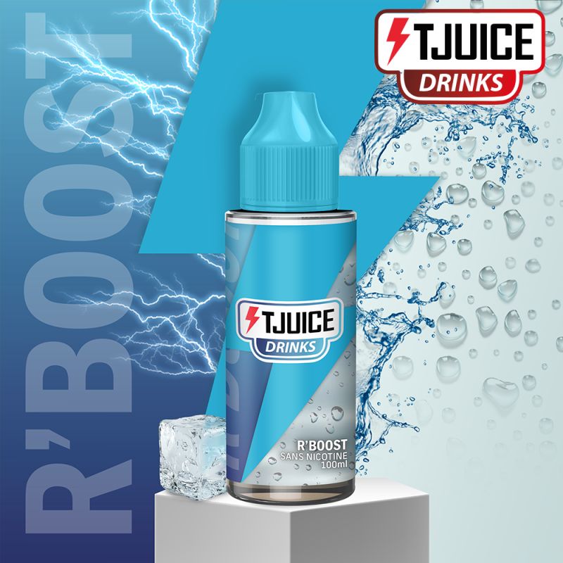E-liquide R’Boost T-Juice Drinks 50ml 100ml energy drink fruits Hexovape