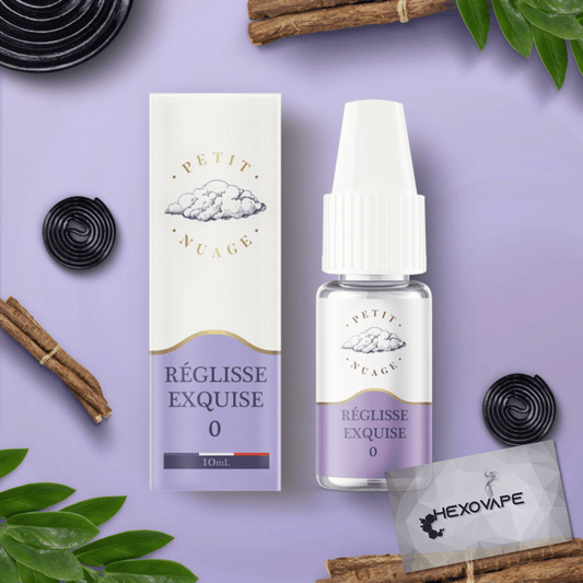 Eliquide Cigarette électronique Reglisse exquise petit nuage