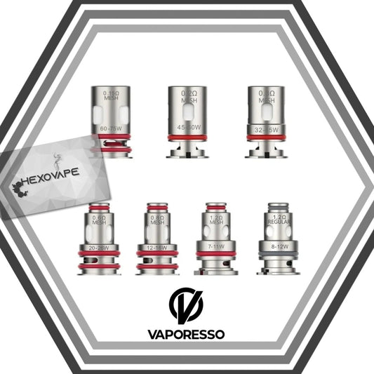 résistances GTX cigarette electronique vaporesso