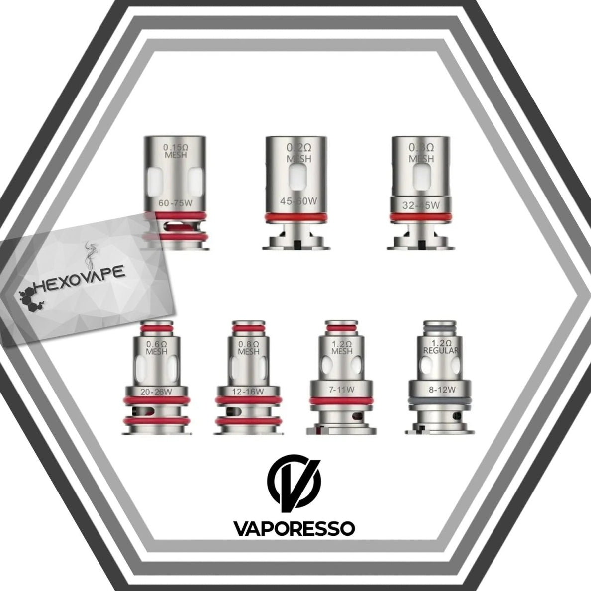 résistances GTX cigarette electronique vaporesso