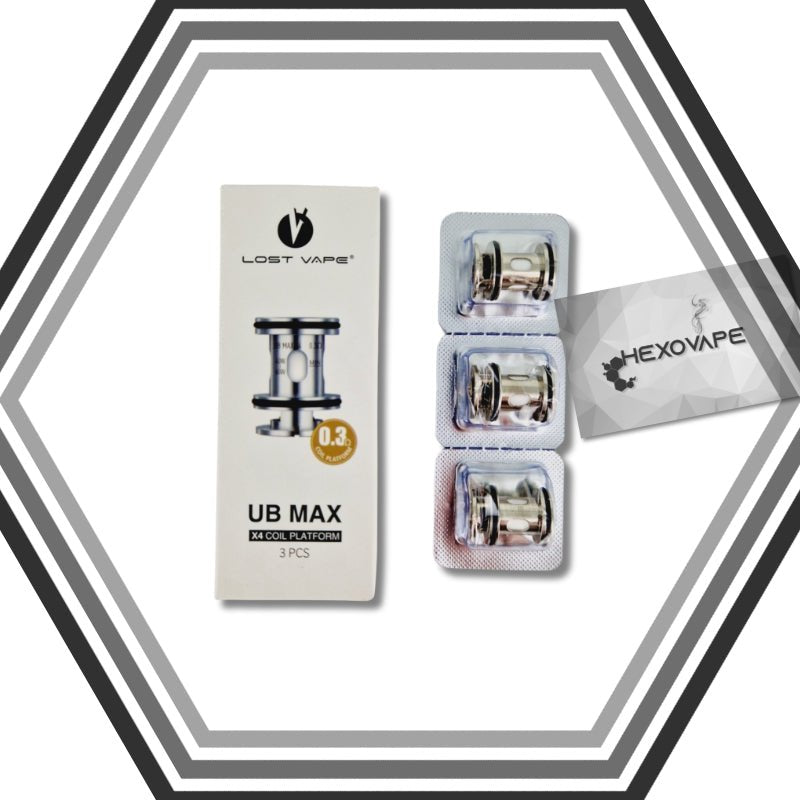 Résistances UB Max - Lost Vape - Hexovape - Résistances - Lost Vape - Lost Vape