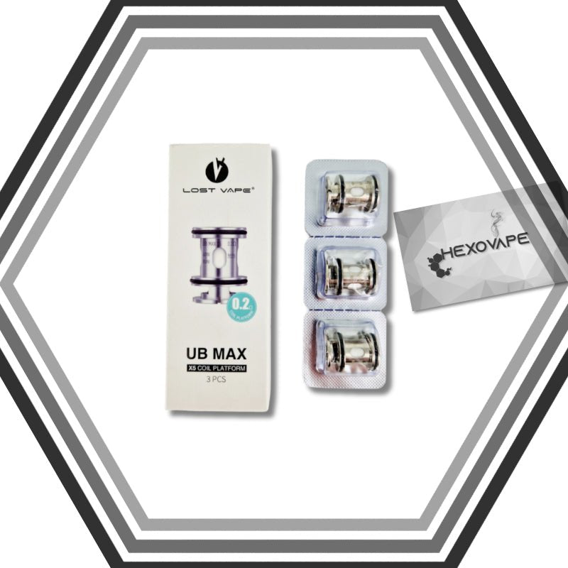 Résistances UB Max - Lost Vape - Hexovape - Résistances - Lost Vape - Lost Vape