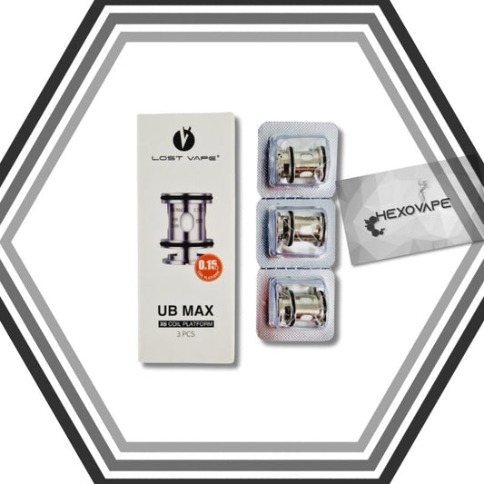 Résistances UB Max - Lost Vape - Hexovape - Résistances - Lost Vape - Lost Vape